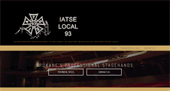 Desktop Screenshot of iatse93.org